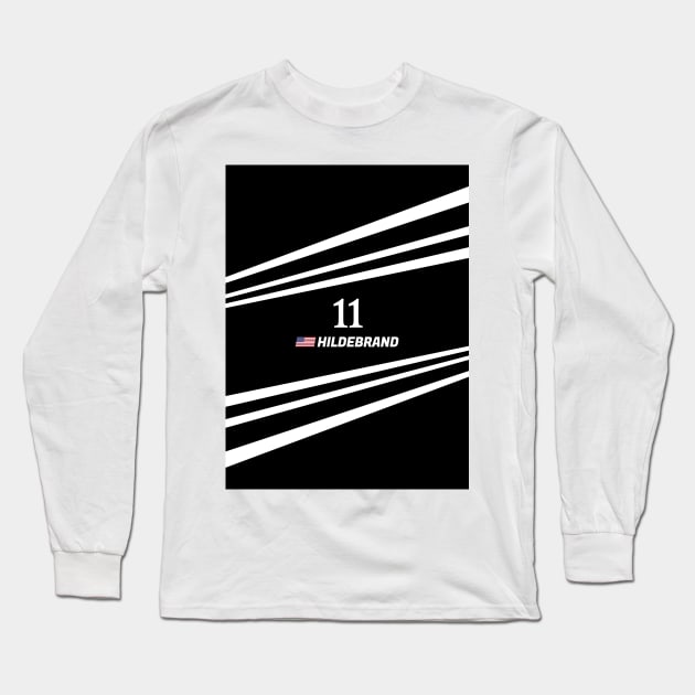 IndyCar 2022 - #11 Hildebrand Long Sleeve T-Shirt by sednoid